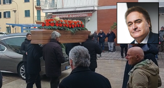 Funerali Peppe Giorgini, la figlia Alessia: "Un anno di sofferenza, ma ho visto l'amore nella sua forma più vera"